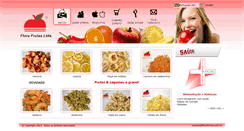Desktop Screenshot of florafrutas.com.br